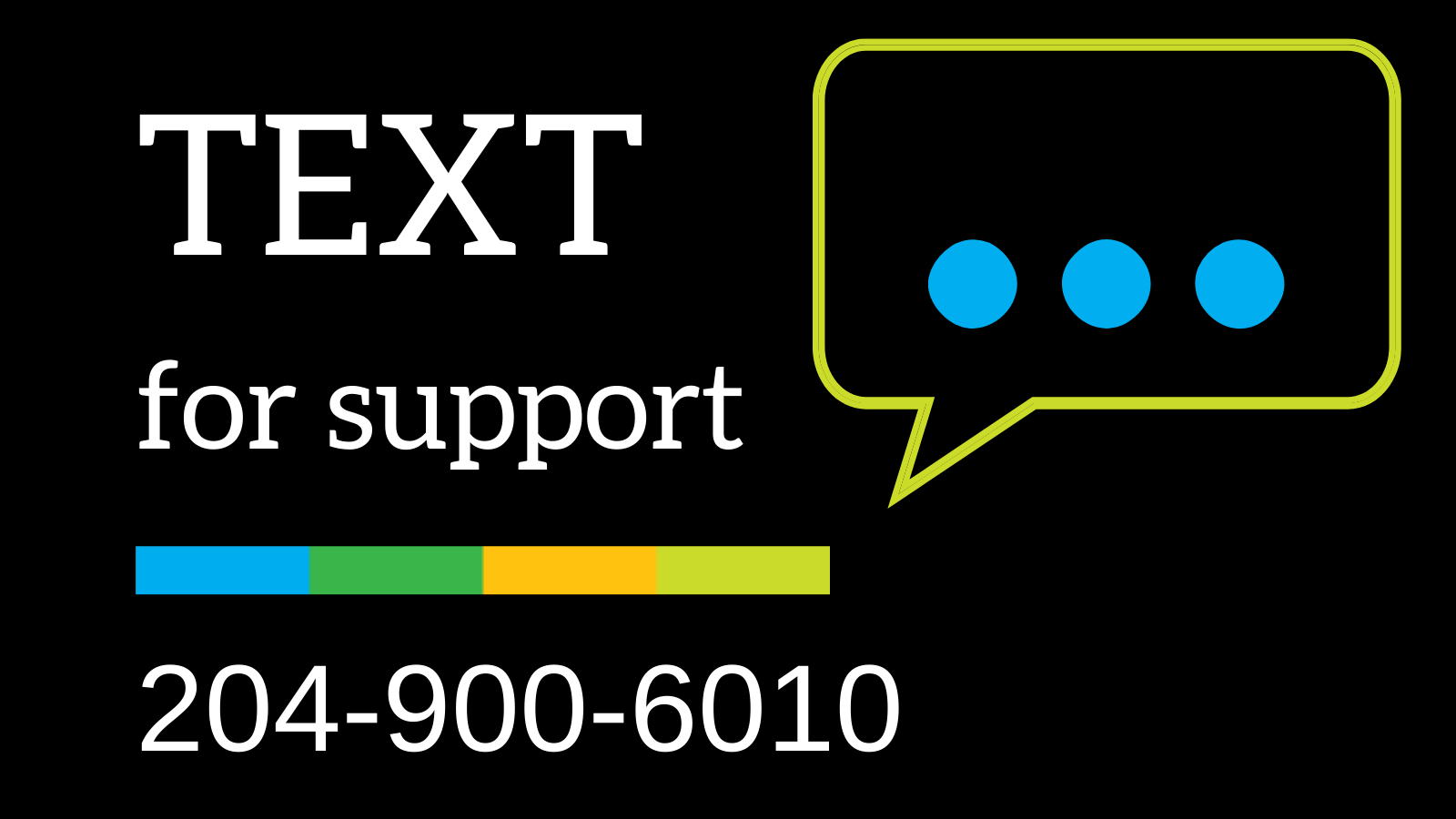 Text Line to Support Youth
